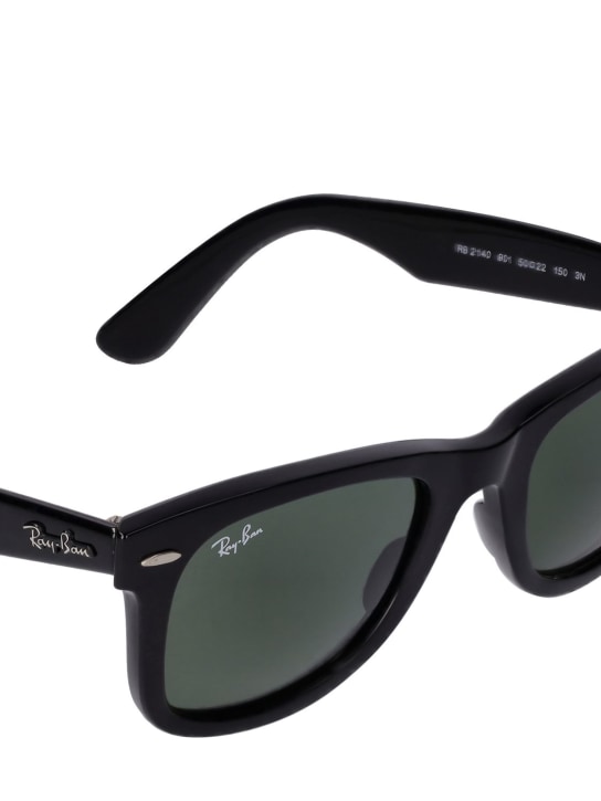 Ray-Ban: Original Wayfarer classic sunglasses - Black/Green - men_1 | Luisa Via Roma