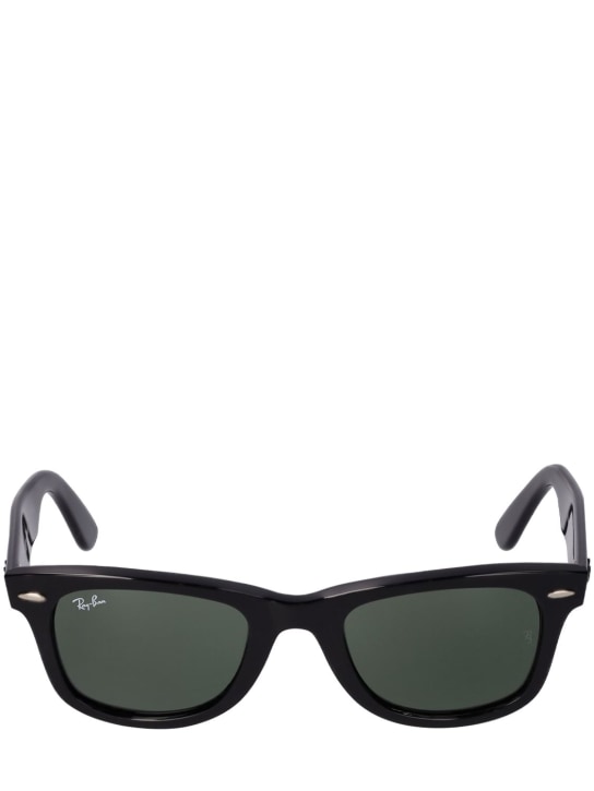 Ray-Ban: Original Wayfarer classic sunglasses - Black/Green - women_0 | Luisa Via Roma