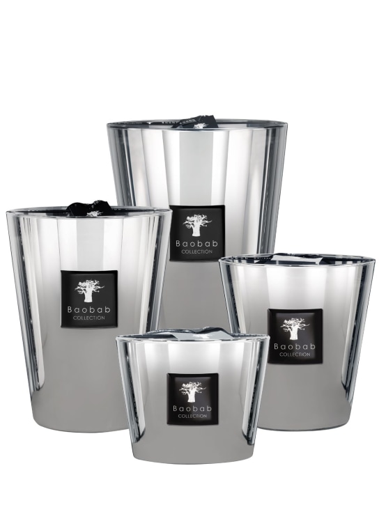 Baobab Collection: Platinum candle - Silver - ecraft_2 | Luisa Via Roma