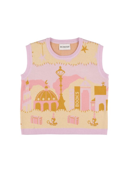 Helmstedt: Gilet in maglia jacquard - Multicolore - kids-girls_0 | Luisa Via Roma