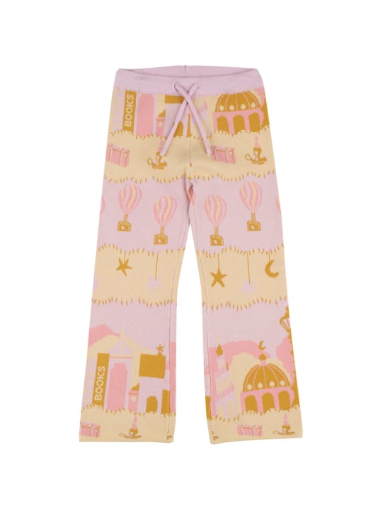 Helmstedt: Pantalones deportivos anchos de punto - Multicolor - kids-girls_0 | Luisa Via Roma