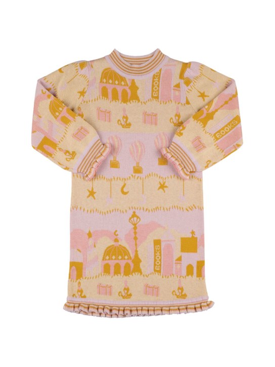 Helmstedt: Vestito in misto lana jacquard - Multicolore - kids-girls_0 | Luisa Via Roma