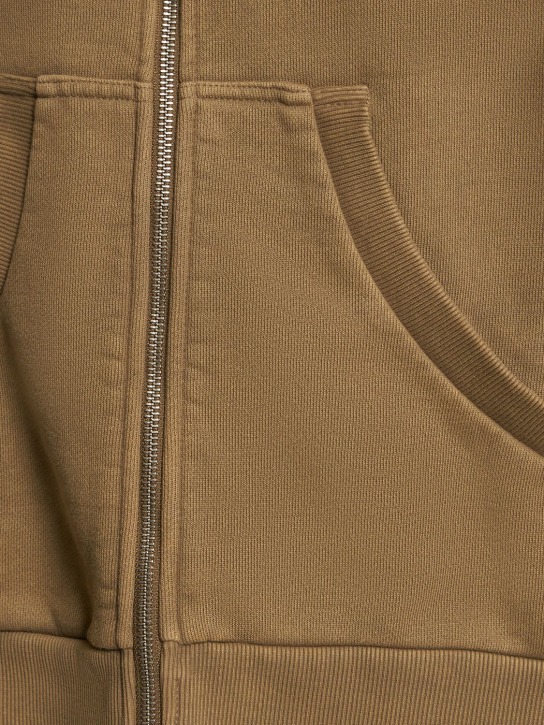 Entire Studios: Brushed cotton full-zip hoodie - men_2 | Luisa Via Roma