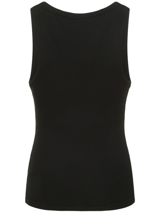 Entire Studios: Cotton rib slim tank top - men_4 | Luisa Via Roma