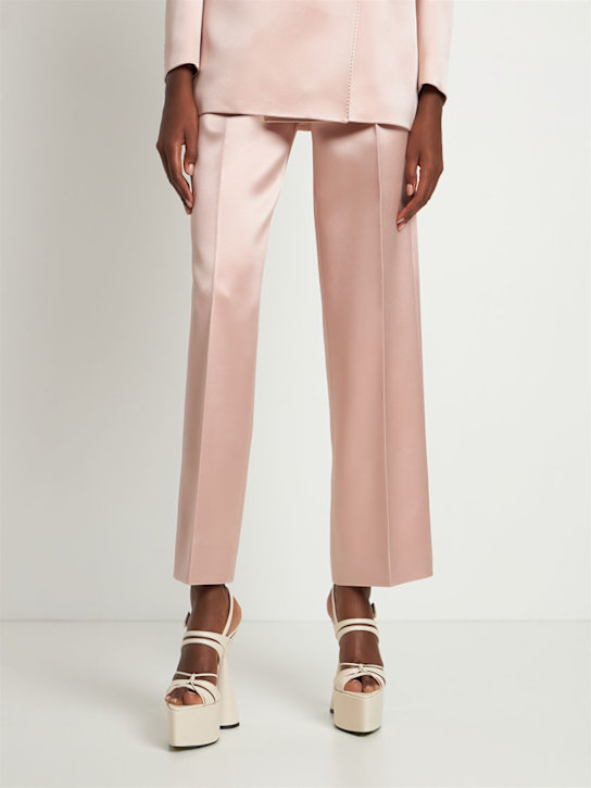 D'accori: 150mm Belle leather sandals - White - women_1 | Luisa Via Roma