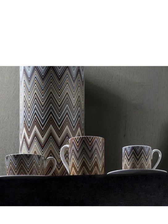 Missoni Home: Zig Zag Jarris 2 piece tea set - Multicolor - ecraft_2 | Luisa Via Roma
