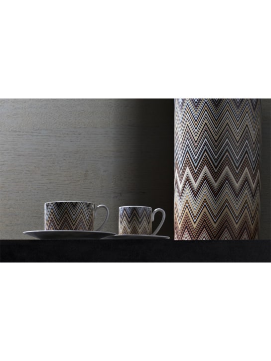 Missoni Home: Zig Zag Jarris high vase - Multicolor - ecraft_2 | Luisa Via Roma