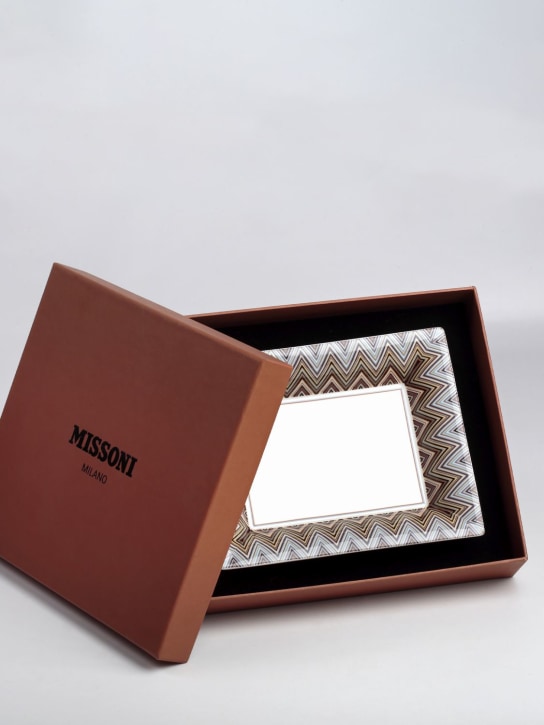 Missoni Home: Zig Zag Jarris large rectangular tray - Multicolor - ecraft_2 | Luisa Via Roma
