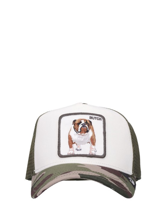 Goorin Bros: The Butch trucker hat w/ patch - Green - men_0 | Luisa Via Roma