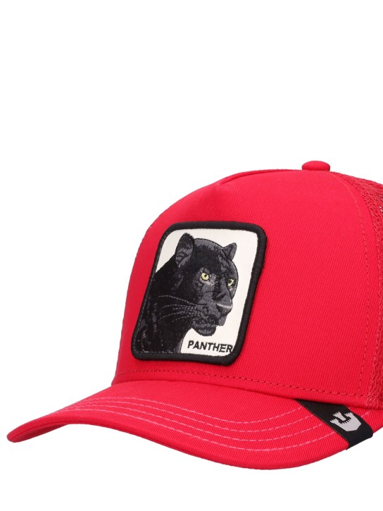 Goorin Bros: Panther trucker hat w/ patch - men_1 | Luisa Via Roma
