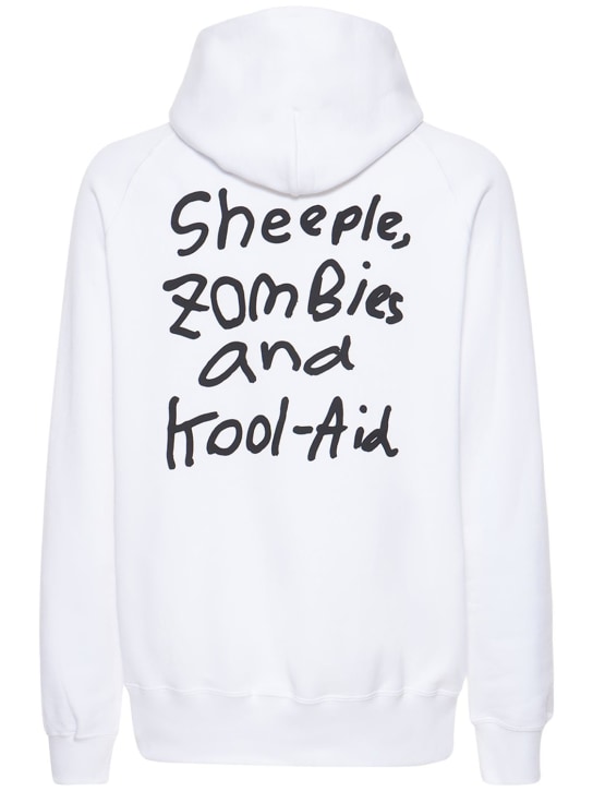 Madsaki printed cotton jersey hoodie - Thumbnail 1