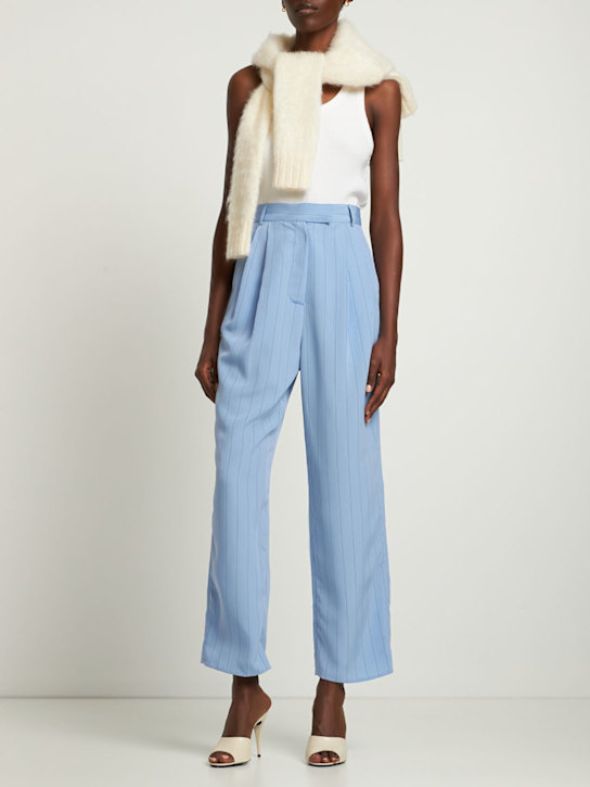 Bea fluid stripe suit pants - Thumbnail 2