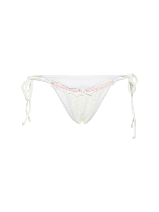 Frankies Bikinis: Braguitas de bikini - Blanco - women_0 | Luisa Via Roma