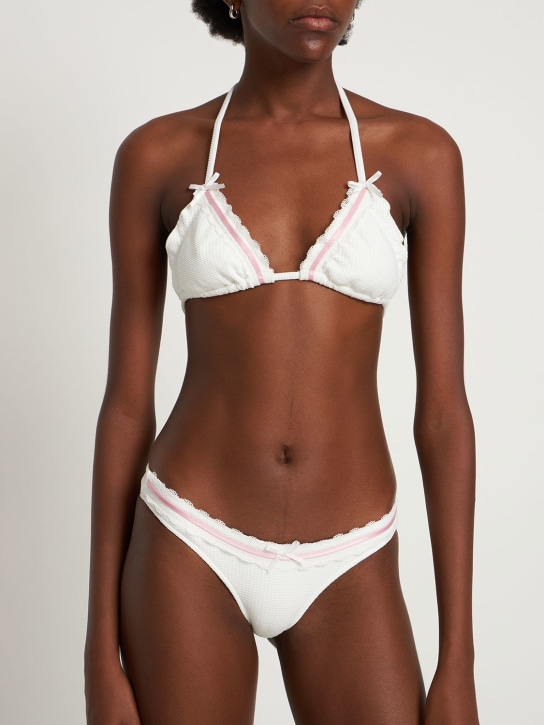 Frankies Bikinis: Bikinihose „Katarina“ - Weiß - women_1 | Luisa Via Roma