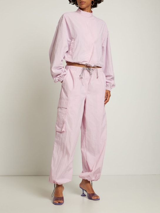 Saks Potts: Taroona nylon bomber jacket - Pink - women_1 | Luisa Via Roma