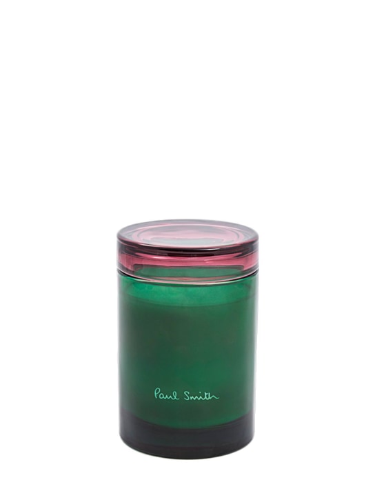 Paul Smith: 240gr Paul Smith Green Thumbed candle - Green - ecraft_0 | Luisa Via Roma