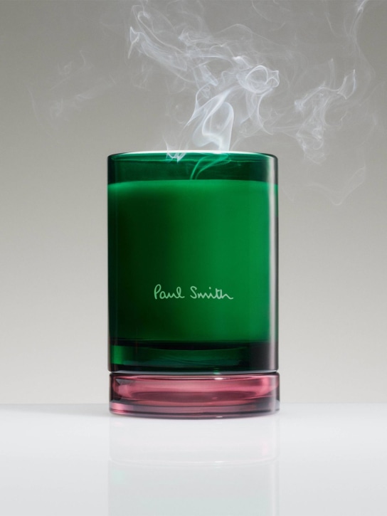 Paul Smith: 240gr Paul Smith Green Thumbed candle - Green - ecraft_1 | Luisa Via Roma