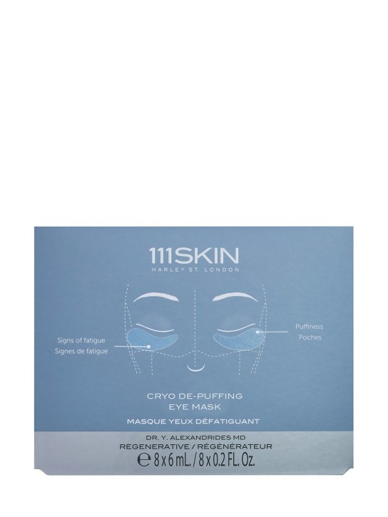 111skin: Eight 6ml Cryo De-puffing Eye Masks - Durchsichtig - beauty-women_0 | Luisa Via Roma