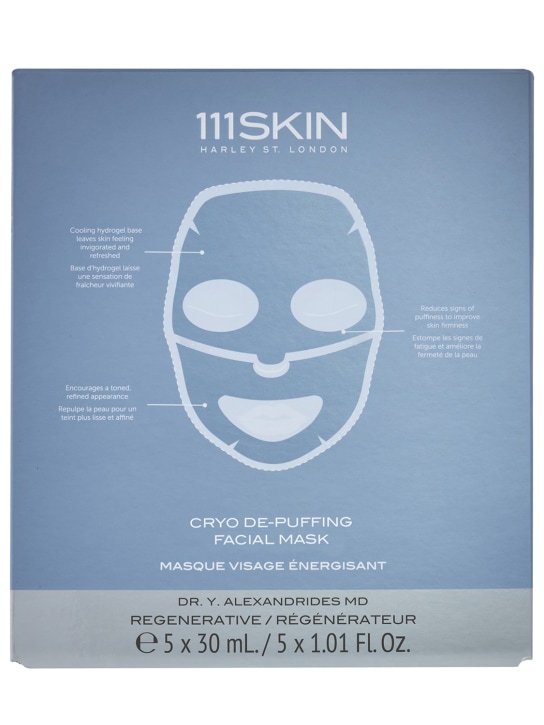 111skin: Cryo De-Puffing Facial Mask Boxed - beauty-men_0 | Luisa Via Roma