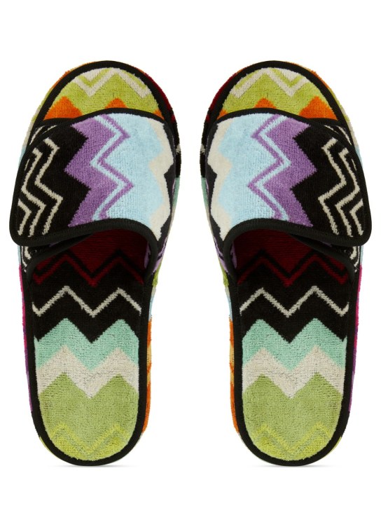 Missoni Home: Giacomo slippers - Multicolor - women_1 | Luisa Via Roma