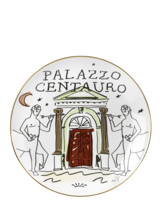 Ginori 1735: Palazzo Centauro plate - White - ecraft_0 | Luisa Via Roma