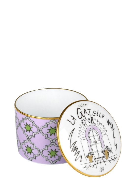 Ginori 1735: La Gazelle D'or porcelain box - Multicolor - ecraft_1 | Luisa Via Roma