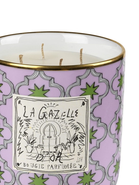 Ginori 1735: La Gazelle D'or 라지 센티드 캔들 - 퍼플 - ecraft_1 | Luisa Via Roma