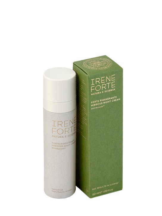 Irene Forte Skincare: 50ml Hibiscus Night Cream w/ Myoxinol - Transparent - beauty-men_1 | Luisa Via Roma
