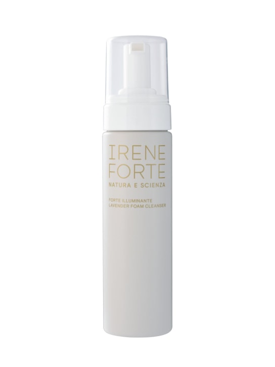 Irene Forte Skincare: 200ml Lavender Foam Cleanser - Transparent - beauty-women_0 | Luisa Via Roma