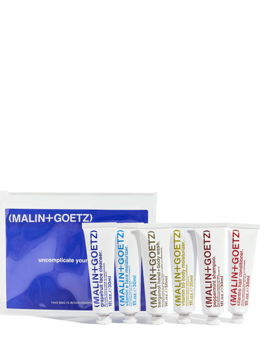 Malin + Goetz: New Essential Kit 6x30 ml - Transparent - beauty-men_1 | Luisa Via Roma