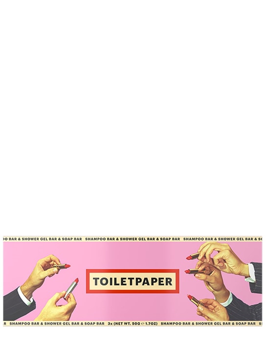 Toiletpaper Beauty: Kit de cosmétiques solides - Transparent - beauty-men_0 | Luisa Via Roma