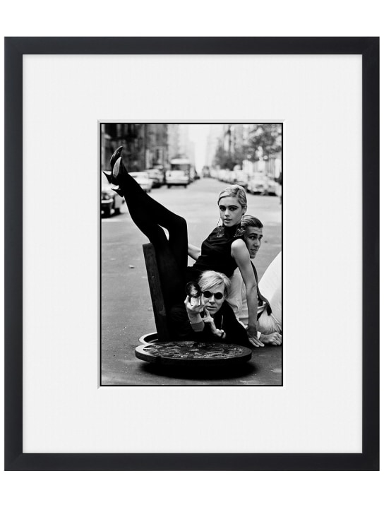 Magnum Collection: Foto „Andy Warhol, Edie Sedgwick und Chuck Wei“ - Schwarz/Weiß - ecraft_0 | Luisa Via Roma