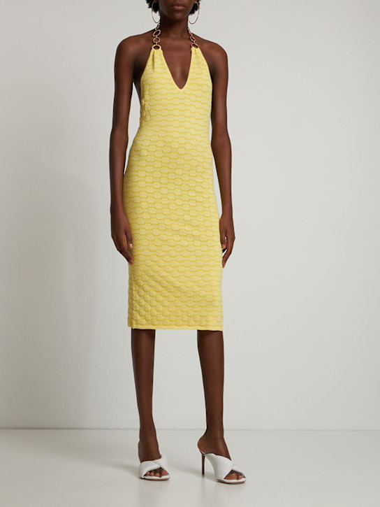 Musier Paris: Losde 비스코스 혼방 미니 드레스 - 옐로우 - women_1 | Luisa Via Roma