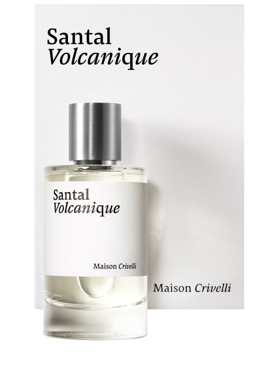 Maison Crivelli: Eau de parfum Santal Volcanique 100ml - Trasparente - beauty-men_1 | Luisa Via Roma