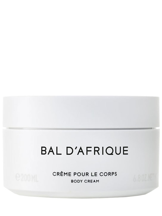 Byredo: Bal D'Afrique Body Cream 200ml - Trasparente - beauty-men_0 | Luisa Via Roma