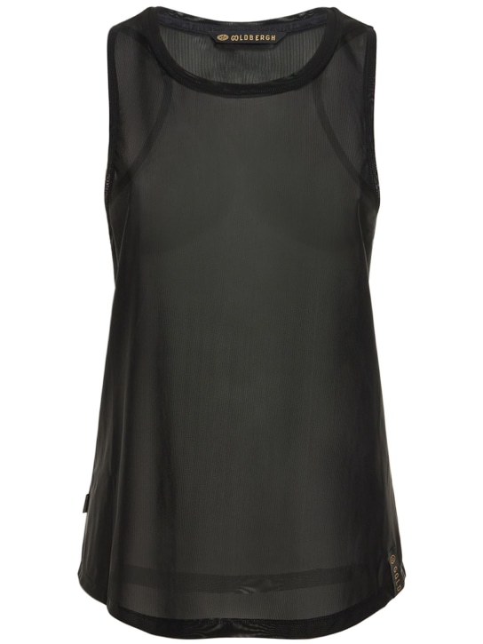 Goldbergh: Top Allure sin mangas - Negro - women_0 | Luisa Via Roma