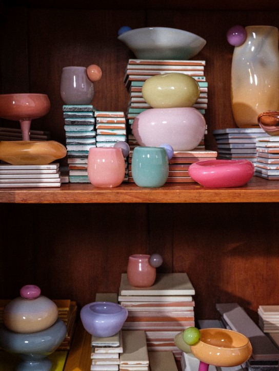 Helle Mardahl: Tasse à café Bon Bon - Rose - ecraft_1 | Luisa Via Roma