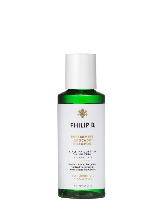 Philip B: 60ml Peppermint avocado shampoo - Transparent - beauty-men_0 | Luisa Via Roma