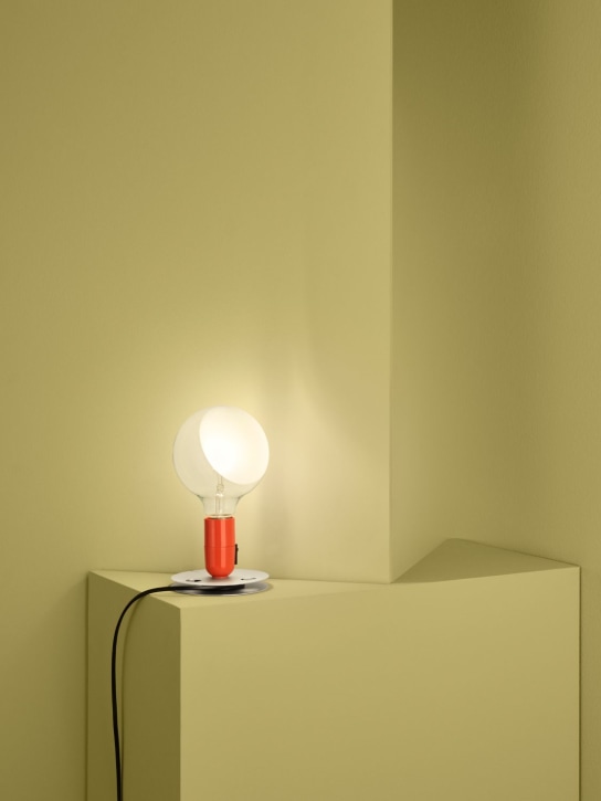 Flos: Lampadina table lamp - Orange - ecraft_1 | Luisa Via Roma