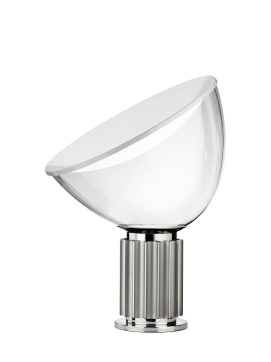 Flos: Lampe de table Taccia Silver - Argent - ecraft_0 | Luisa Via Roma