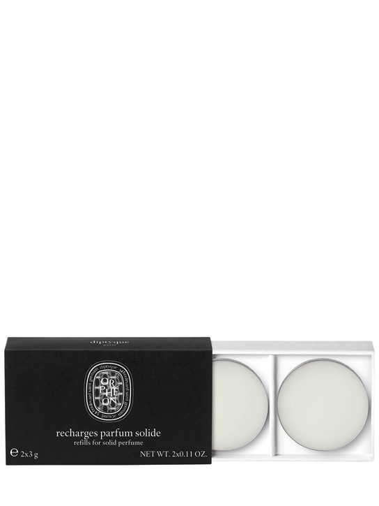 Diptyque: Recargas de perfume sólido Orpheon de 2 x 3gr ml - Transparente - beauty-men_0 | Luisa Via Roma