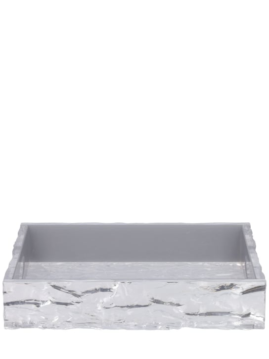 L'afshar: Crushed Ice tray - Gümüş - ecraft_1 | Luisa Via Roma