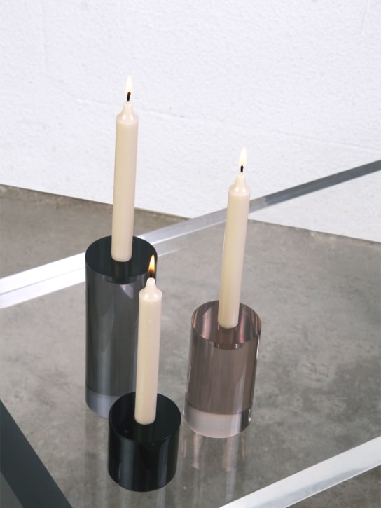 L'afshar: Set of 3 candle holders - Grau - ecraft_1 | Luisa Via Roma
