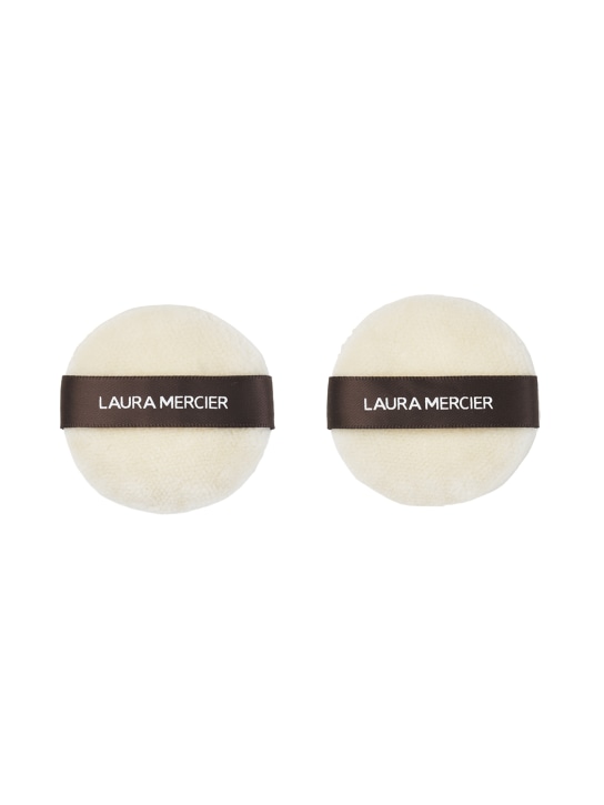Laura Mercier: Pack of 2 medium velour puffs - Transparent - beauty-women_0 | Luisa Via Roma