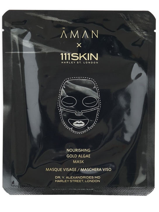 Aman Skincare: 5 Nourishing Gold Algae Face Masks da 30ml - Trasparente - beauty-men_1 | Luisa Via Roma
