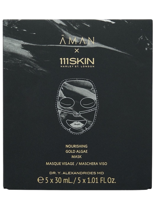 Aman Skincare: 5 x 30ml Nourishing Gold Algae Face Mask - Transparent - beauty-men_0 | Luisa Via Roma