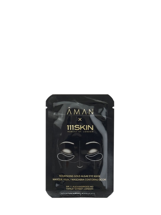 Aman Skincare: 8 x 6ml Nourishing Gold Algae Eye Masks - Transparent - beauty-men_1 | Luisa Via Roma