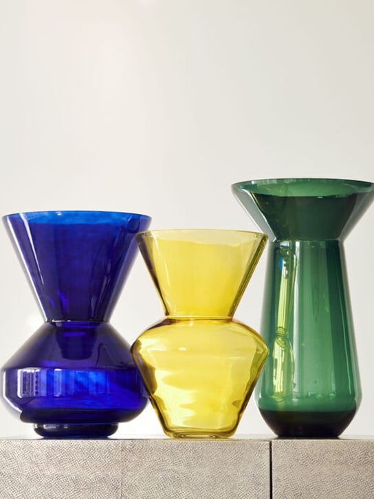 Polspotten: Fat neck vase - Gelb - ecraft_1 | Luisa Via Roma