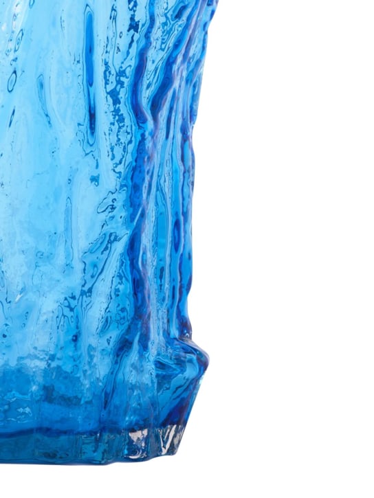 Polspotten: Medium tree log vase - Blue - ecraft_2 | Luisa Via Roma