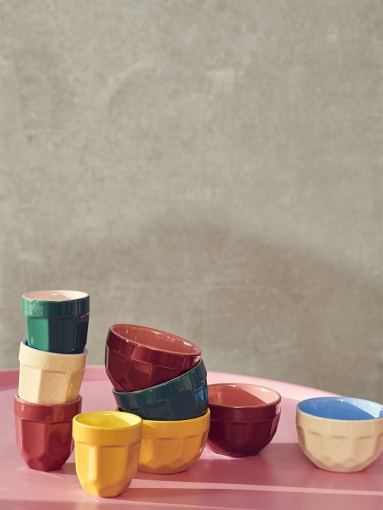 Polspotten: Lot de 4 tasses à café Marzocco - Multicolore - ecraft_1 | Luisa Via Roma